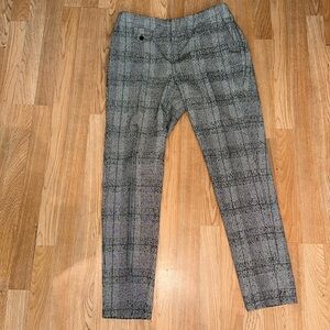 ASOS Grey And Black Trousers W 36” Inside Leg 32” R